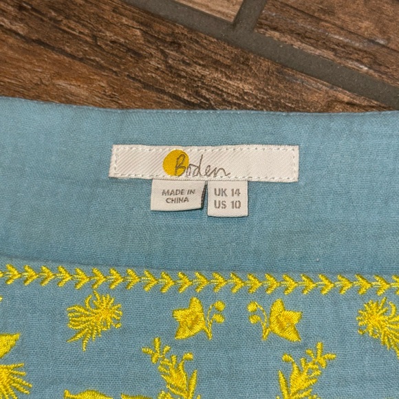 Boden Bernadette Embroidered Dress - Picture 4 of 7